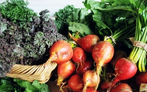 Fresh organic produce delivered to your door. Yummy!