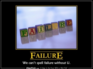 Failure - We can't spell it without U