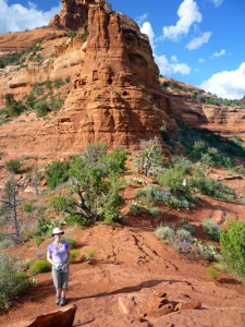 Me up at Boyton Spire. This was a great, gorgeous hike.